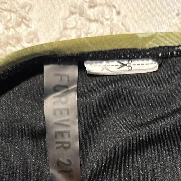 Forever 21 Tropical Floral Print One Piece Bikini - Picture 3 of 3